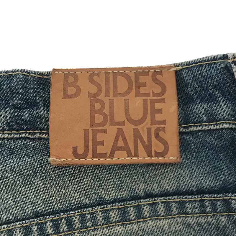 B-SIDES JEANS / ビーサイドジーンズ Deuxieme Classe 取扱い ワイド カットオフ デニムパンツ