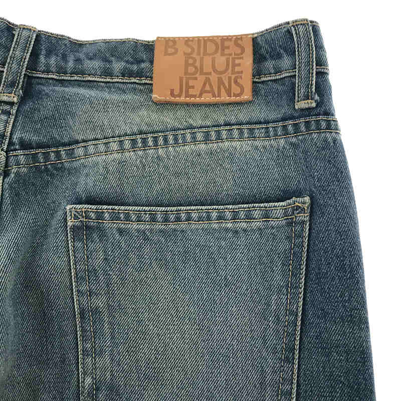 B-SIDES JEANS / ビーサイドジーンズ Deuxieme Classe 取扱い ワイド カットオフ デニムパンツ