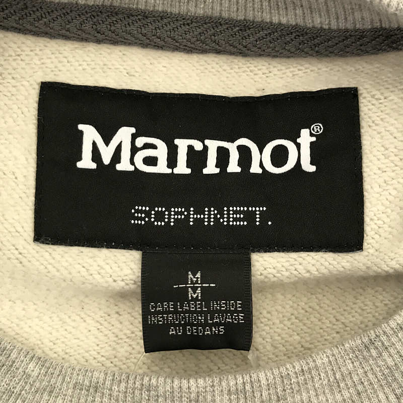 SOPHNET. / ソフネット Marmot マーモット EMBROIDERY CREWNECK SWEAT  スウェット