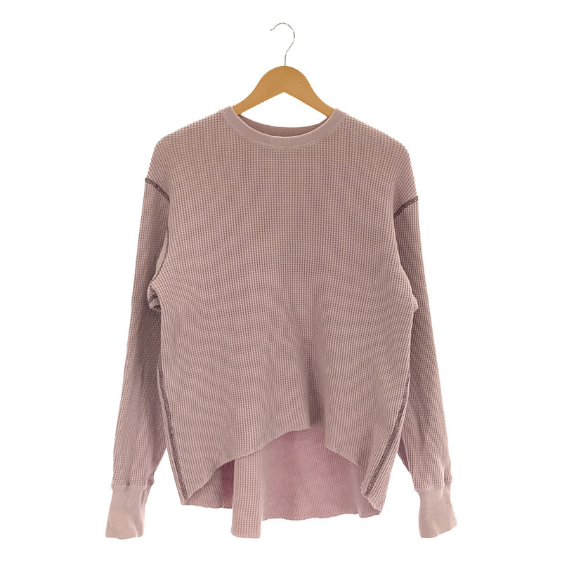 THERMAL COLOR STITCH LONG SLEEVE コットン サーマル カットソー ...