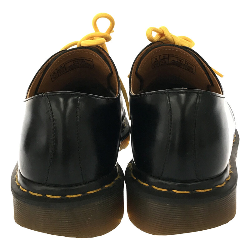 Dr.Martens / ドクターマーチン 1461 3 ホール シューズ レザー イエロー ステッチ 外羽根 革靴 箱付き