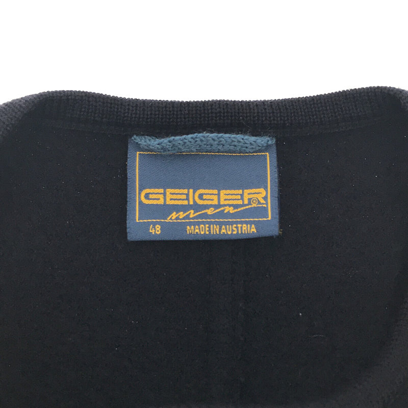 VINTAGE / ヴィンテージ 古着 GEIGER ガイガー オーストラリア製 縮絨 ウール チロリアン ノーカラー ジャケット