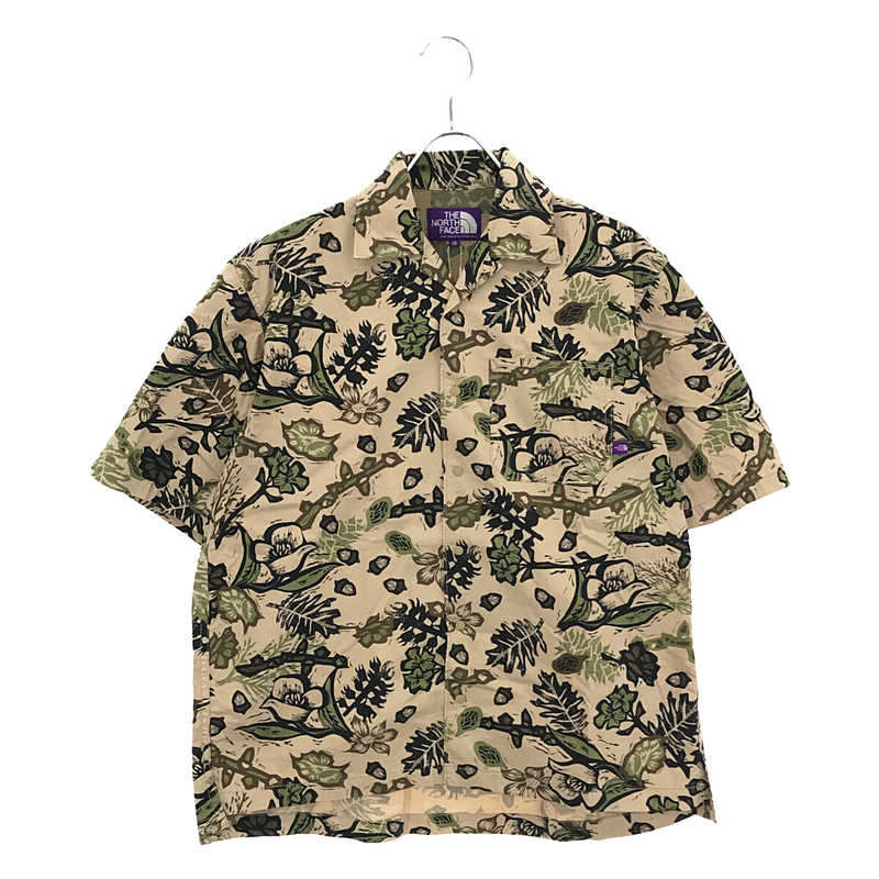 Botanical Print H/S Shirt NT3217N ボタニカルプリント ハーフスリーブシャツ