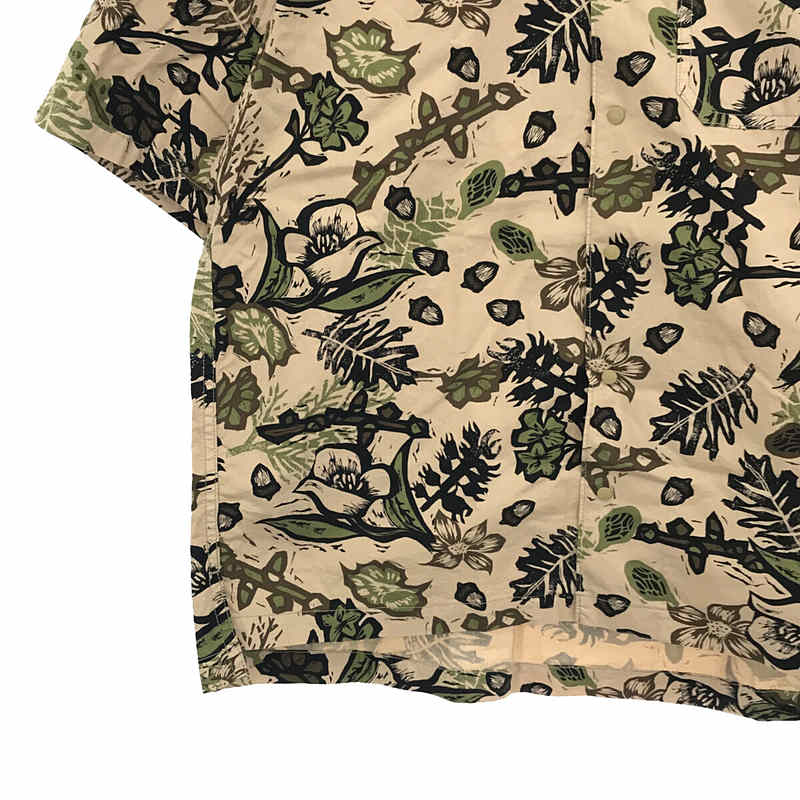 Botanical Print H/S Shirt NT3217N ボタニカルプリント ハーフスリーブシャツTHE NORTH FACE PURPLE  LABEL / ザノースフェイスパープルレーベル