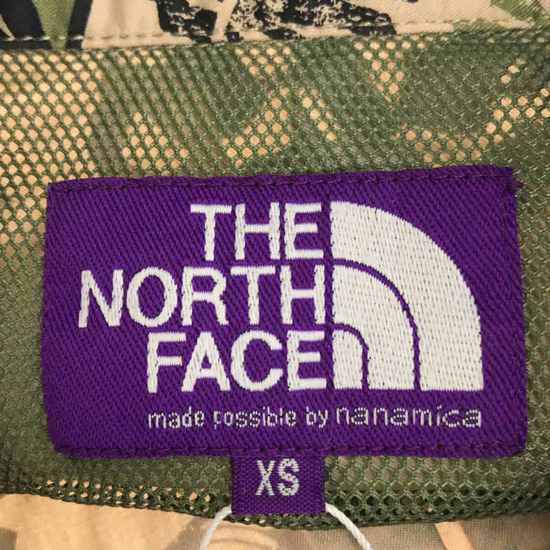 Botanical Print H/S Shirt NT3217N ボタニカルプリント ハーフスリーブシャツTHE NORTH FACE PURPLE  LABEL / ザノースフェイスパープルレーベル