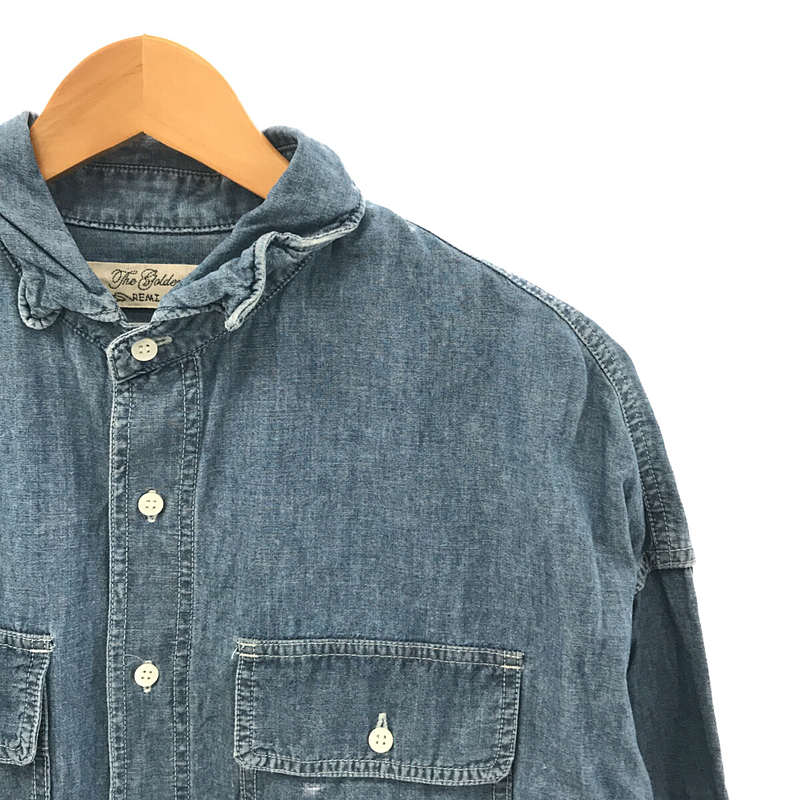 L'Appartement  / アパルトモン 【REMI RELIEF/レミレリーフ】Chambray シャツ blue