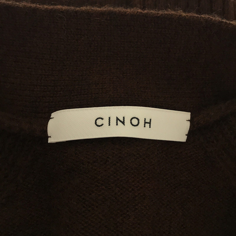 CINOH / チノ Deuxieme Classe 取扱 KNIT GAWN ニット カーディガン ガウン