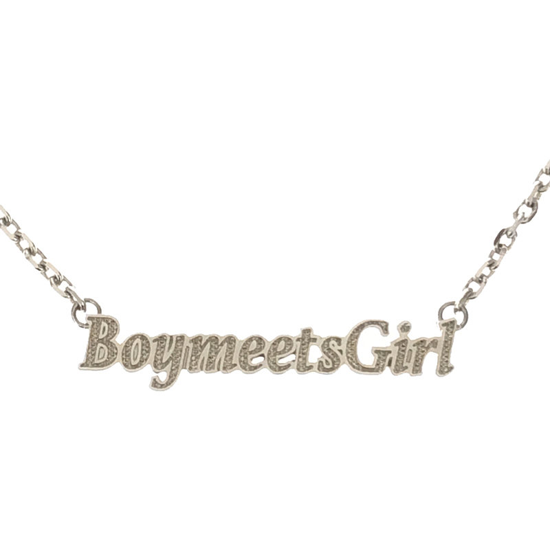 BoymeetsGirl Souvenir Necklace ネックレス