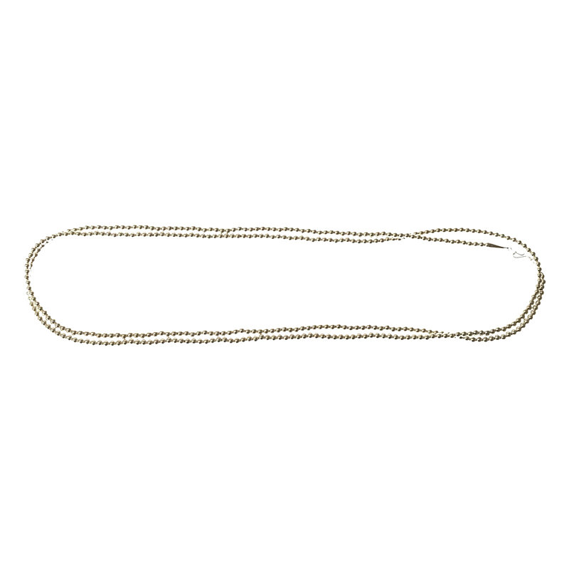 Harpo / ハルポ L'Appartement 取扱い 5mm Silver Pearl Necklace (180cm) シルバー パールネックレス 保存袋付き