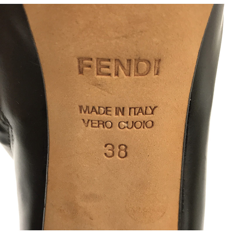 FENDI / フェンディ レースアップ ショート ヒールブーツ