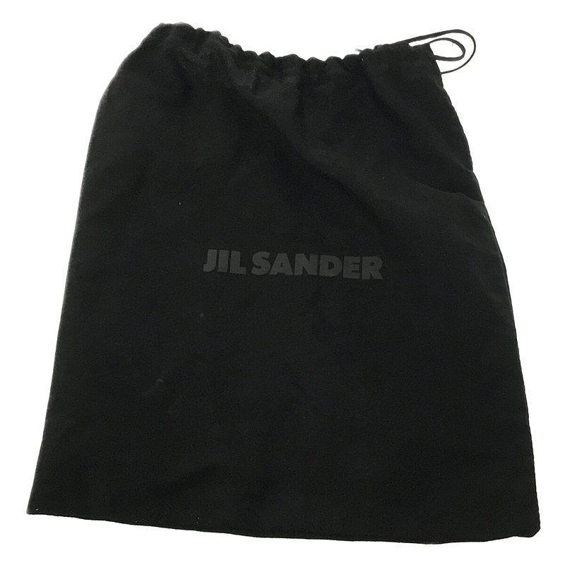 JIL SANDER / ジルサンダー レザー プラットフォーム レースアップ スニーカー 保存袋有