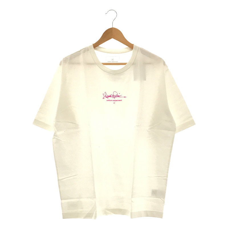 FRAGMENT : DONDI WHITE / S/S SIGNATURE TAPERED TEE Tシャツ