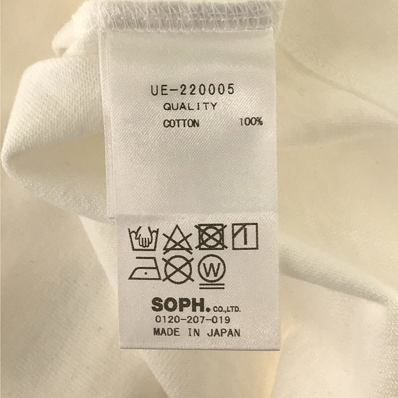uniform experiment / ユニフォームエクスペリメント FRAGMENT : DONDI WHITE / S/S SIGNATURE TAPERED TEE Tシャツ
