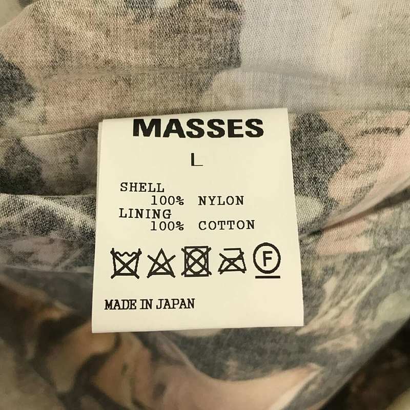 MASSES / マシス COACH JKT MUSHROOM コーチジャケット