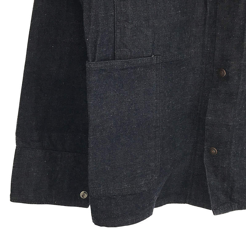 RECYCLED WASTE SUVIN COTTON YARN 11oz. DENIM WORK JACKET デニムワークジャケットGOLD /  ゴールド 東洋エンタープライズ