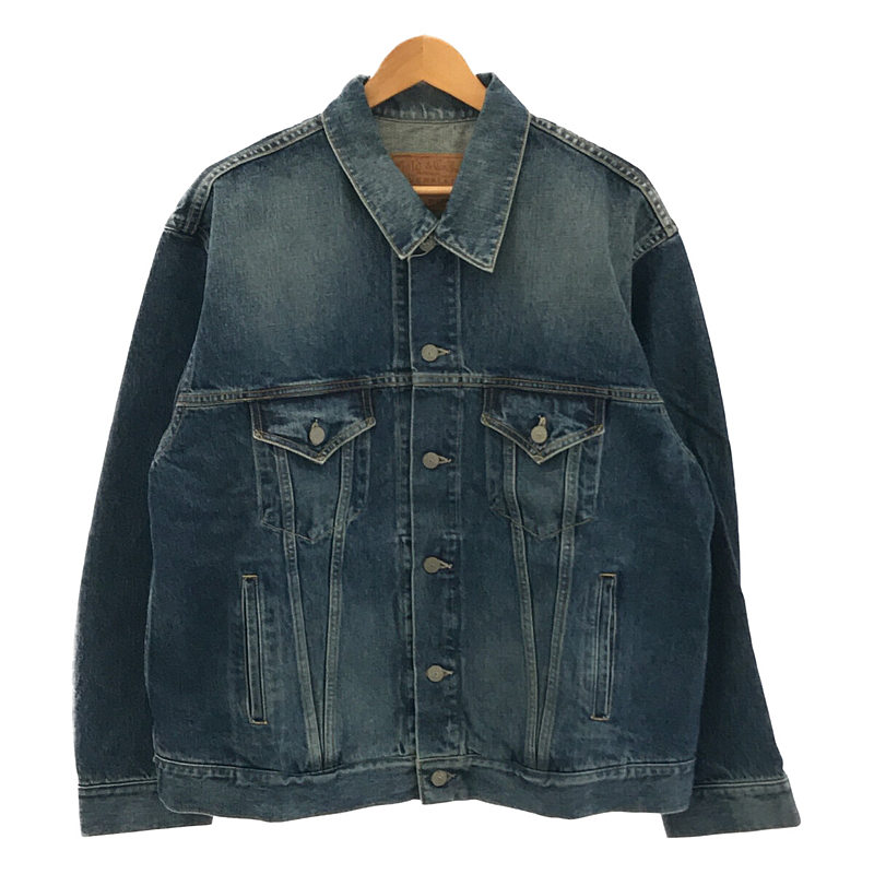 14oz. DENIM JACKET HARD WASHED デニムジャケットGOLD / ゴールド 東洋エンタープライズ