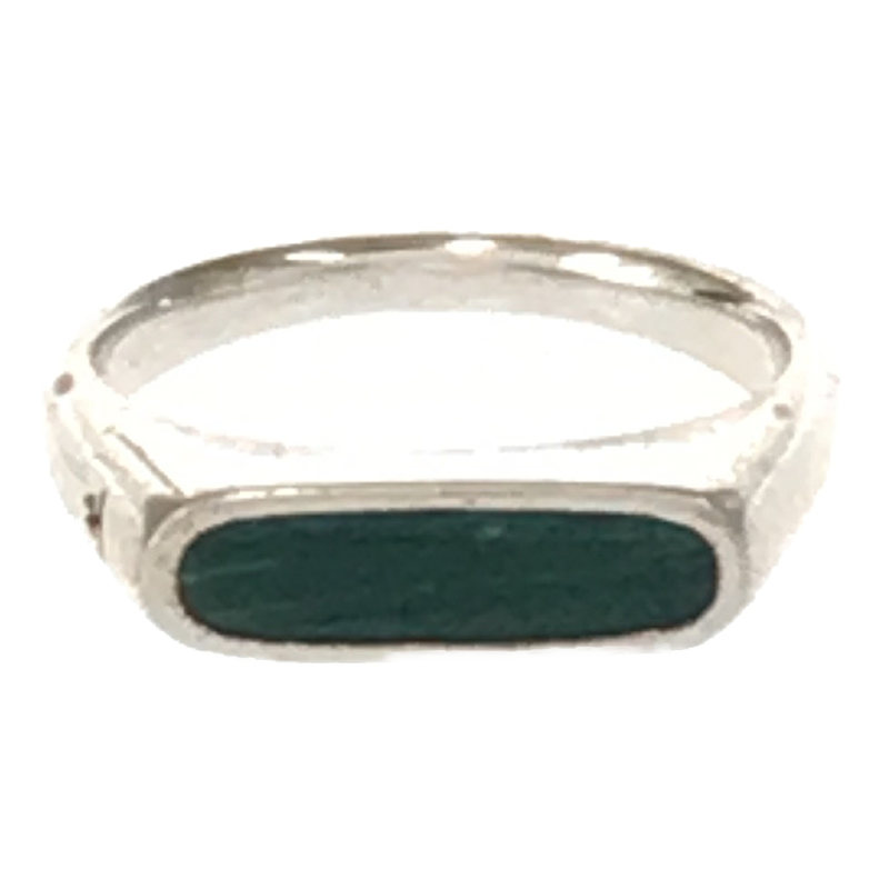 Mario Ring Malachite シルバー925 マカライト ストーン マリオ