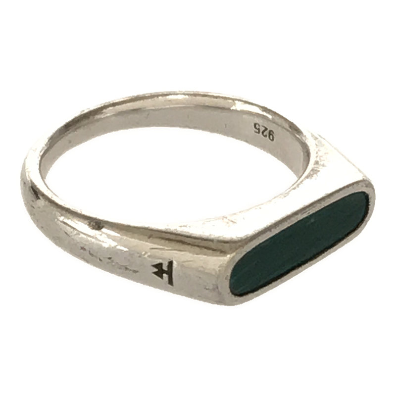 Mario Ring Malachite シルバー925 マカライト ストーン マリオ