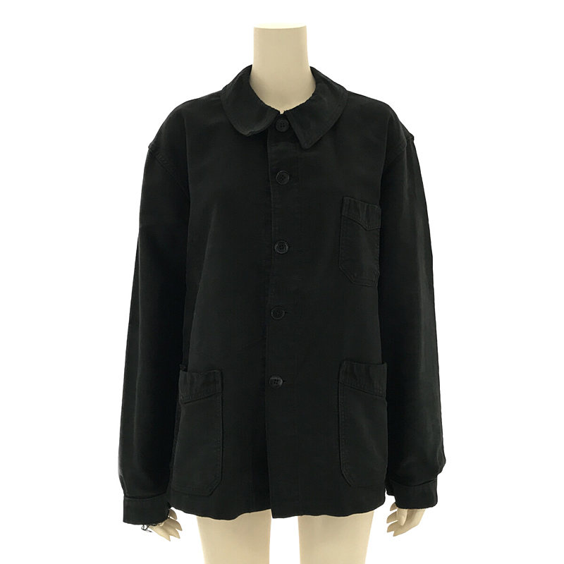 1950s～  BEAU-FORT Black Moleskin Jacket French Work ブラックモールスキン フレンチワーク ジャケット