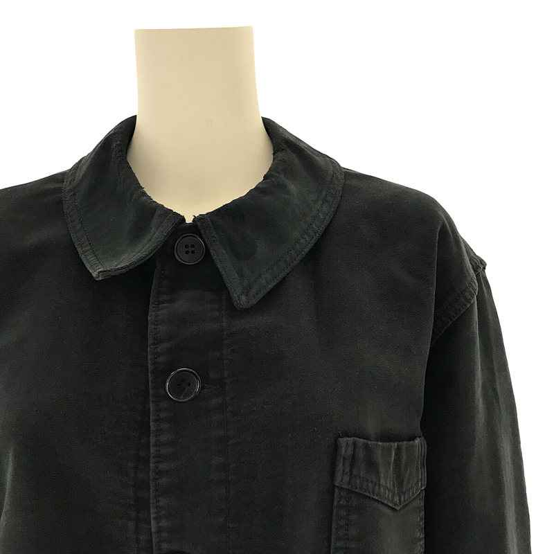 VINTAGE / ヴィンテージ 古着 1950s～  BEAU-FORT Black Moleskin Jacket French Work ブラックモールスキン フレンチワーク ジャケット