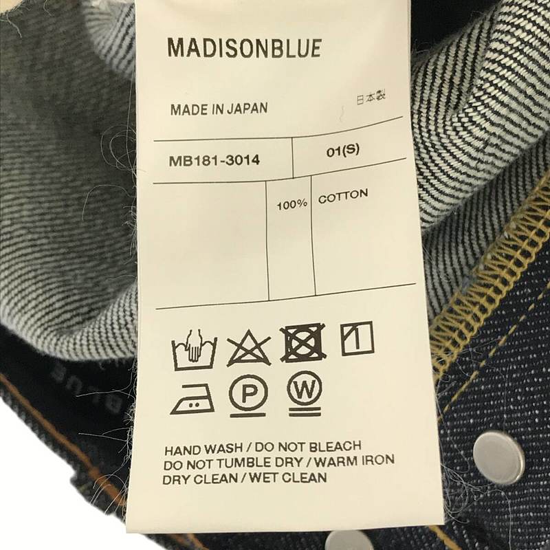 MADISON BLUE / マディソンブルー HEM CUT OFF STRAIGHT D/DENIM デニムパンツ