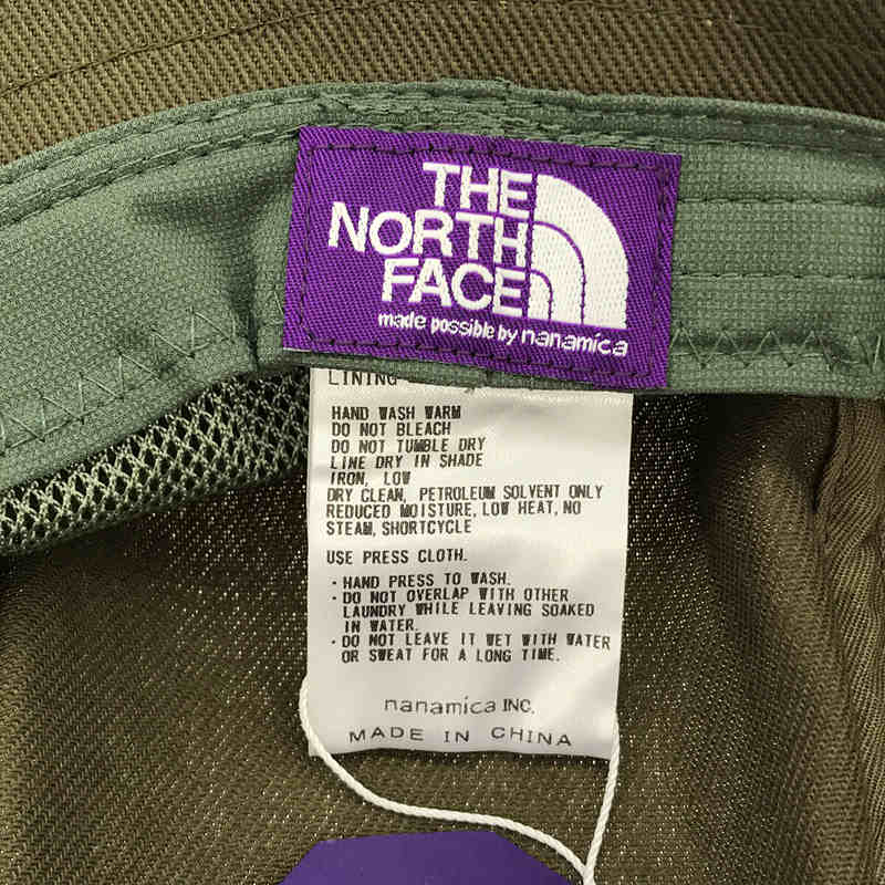 THE NORTH FACE PURPLE LABEL / ザノースフェイスパープルレーベル Cotton Twill Field Hat コットンツイルフィールドハット