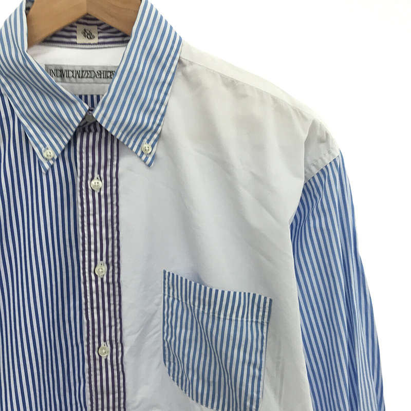 新品】INDIVIDUALIZED SHIRTS 別注クレイジーパターンシャツトップス