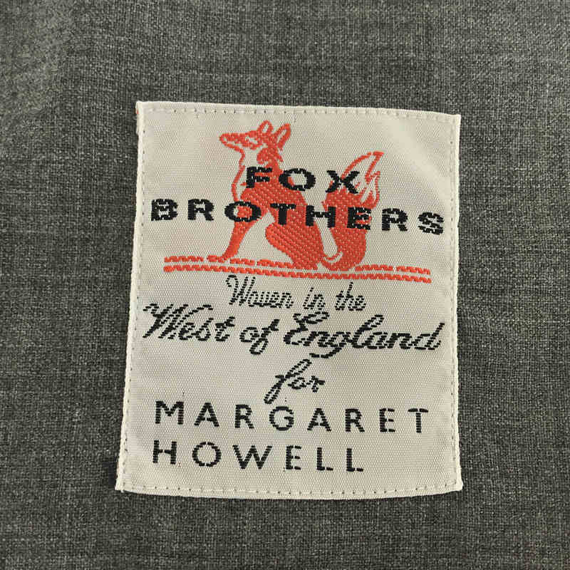 MARGARET HOWELL / マーガレットハウエル FOX BROTHERS アコーディオン プリーツスカート