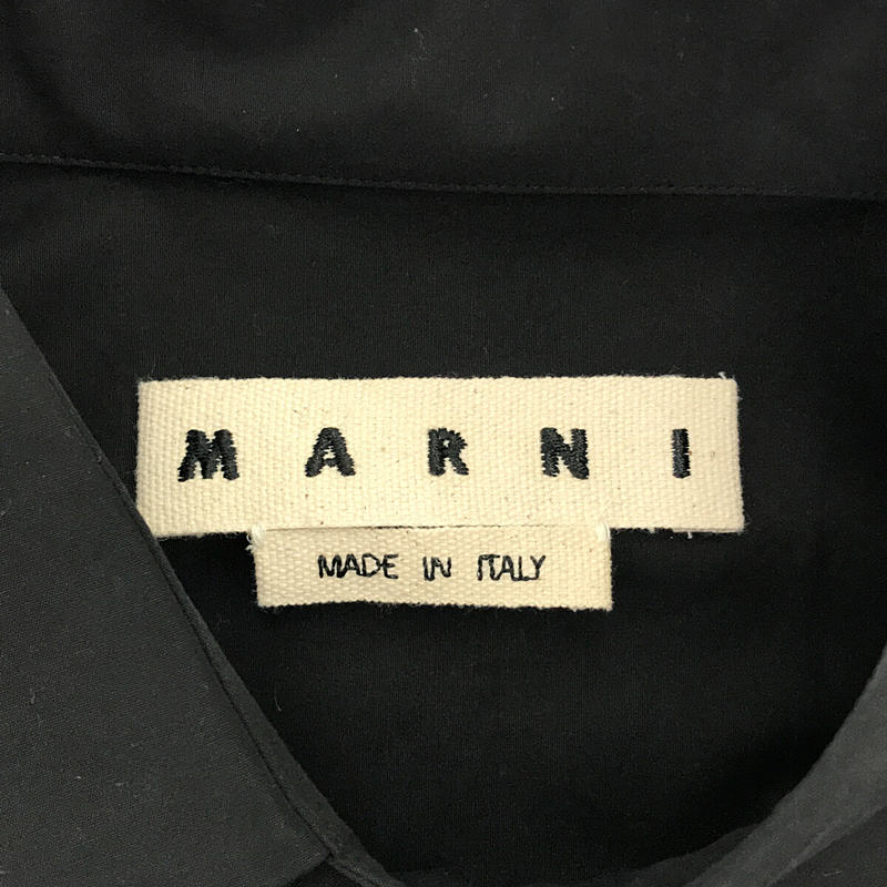 MARNI / マルニ コットンブロード 刺繍 シャツ