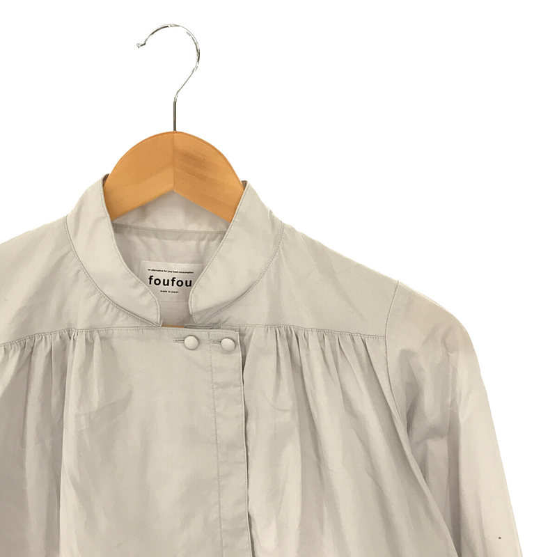 foufou / フーフー the museum uniform shirts ザミュージアム ユニフォームシャツ ブラウス