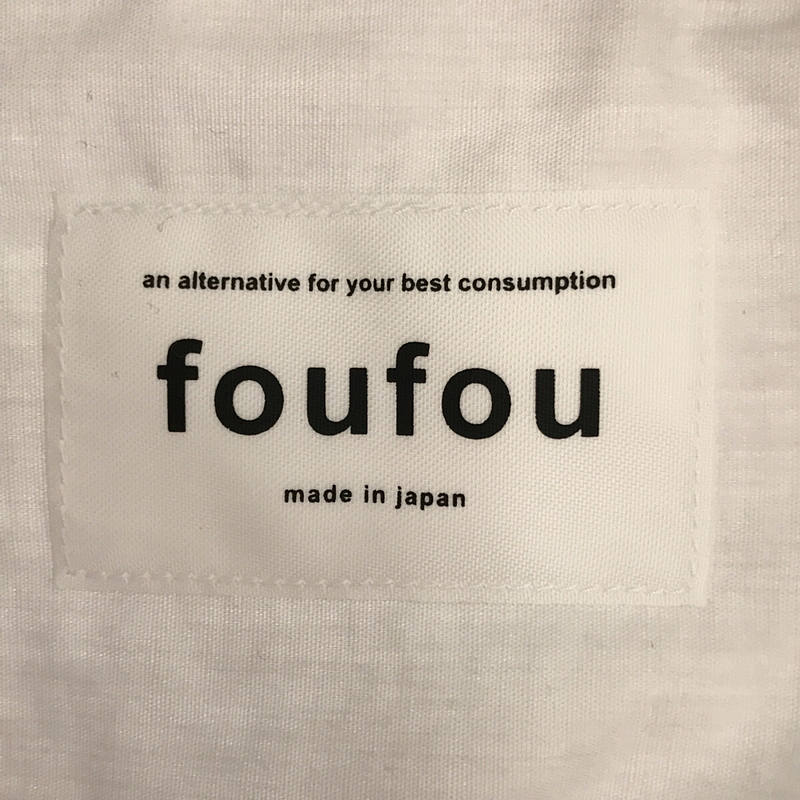 foufou / フーフー the museum uniform shirts ザミュージアム ユニフォームシャツ ブラウス