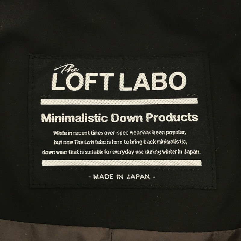 LOFTLABO / ロフトラボ × KAWADA FEATHER / カワダフェザー / VOBB スクウェアダウンコート