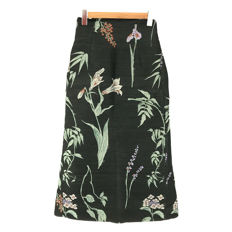 mame】 FLOWER DOUBLE CLOSS SKIRT-uwasnet.org