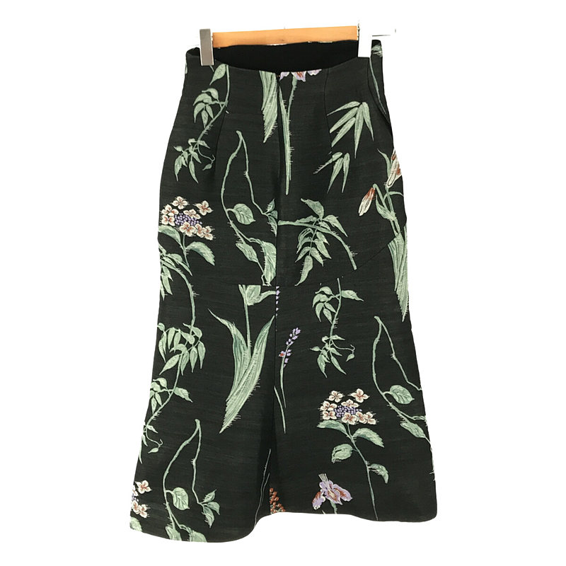 【mame】Flower Double Closs Skirt