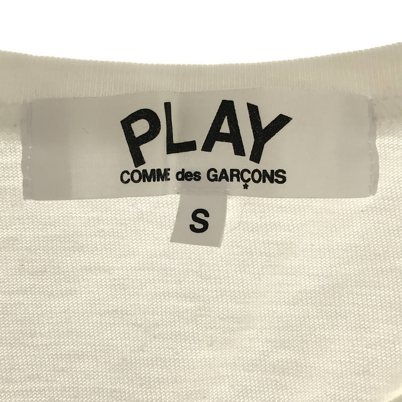 PLAY COMME des GARCONS / プレイコムデギャルソン 2連ドットハート 半袖Tシャツ