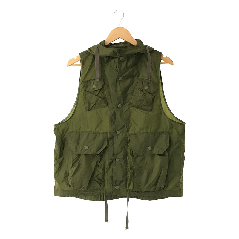 新品 2019 FW】ENGINEERED GARMENTS Field Vest-Flight Satin Nylon 