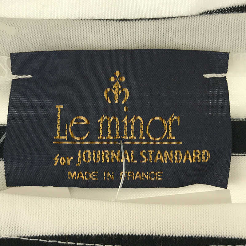 Le minor / ルミノア × JOURNAL STANDARD ジャーナルスタンダード +JS別注 ワイドS/S：カットソー ボーダー Tシャツ