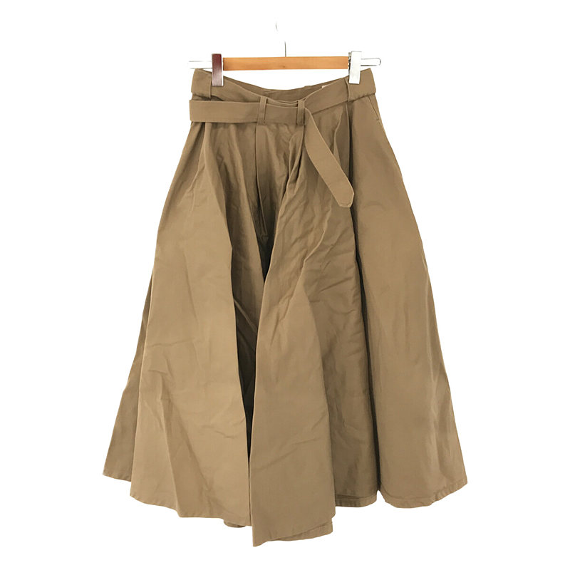 foufou / フーフー new big flare trench skirt  ニュービックトレンチフレアスカート