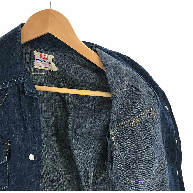 LEVI'S / リーバイス VINTAGE DENIM FAMILY 濃紺 ヴィンテージ デニム ウエスタンシャツ