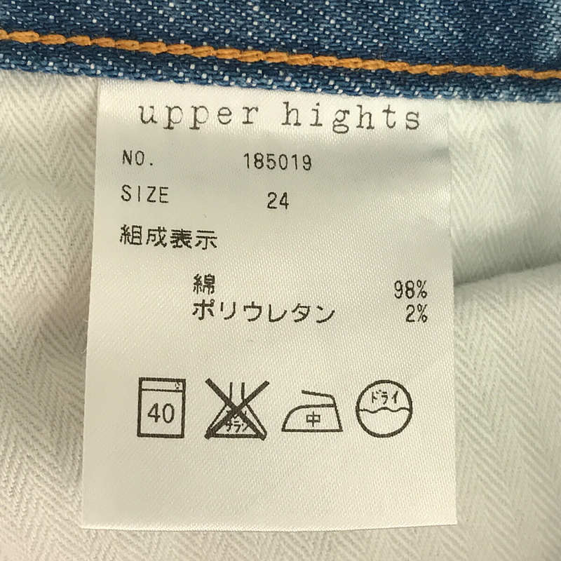 upper hights / アッパーハイツ 185019 THE SLENDER スキニー デニム パンツ