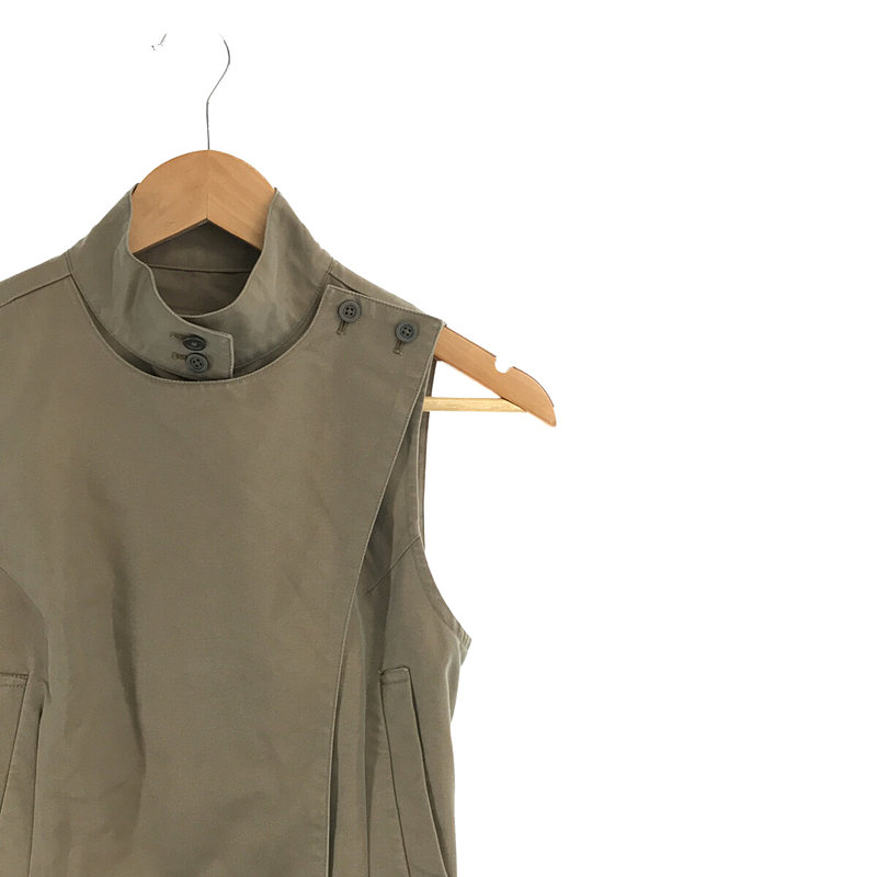 foufou / フーフー high neck wrap dress ハイネックフラップドレス ワンピース