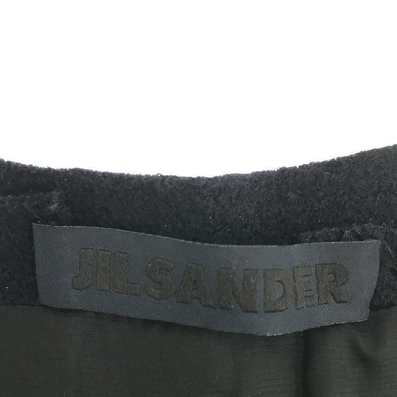 JIL SANDER / ジルサンダー ウール裁断加工 スカート