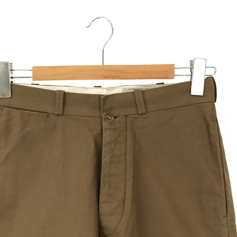 YAECA / ヤエカ CHINO CLOTH PANTS WIDE TAPERED コットン ワイドテーパード チノ パンツ