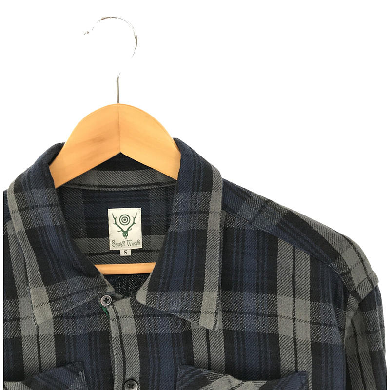 South2West8 S2W8 / サウストゥーウエストエイト 6Pocket Shirt Plaid Twill 6ポケット チェックシャツ  プレイド ツイル