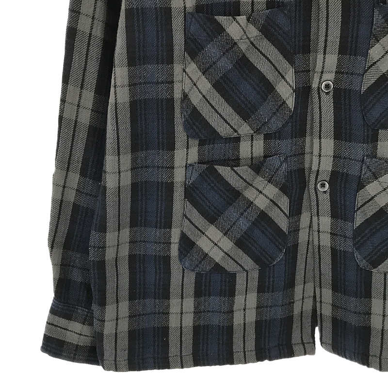 South2West8 S2W8 / サウストゥーウエストエイト 6Pocket Shirt Plaid Twill 6ポケット チェックシャツ  プレイド ツイル