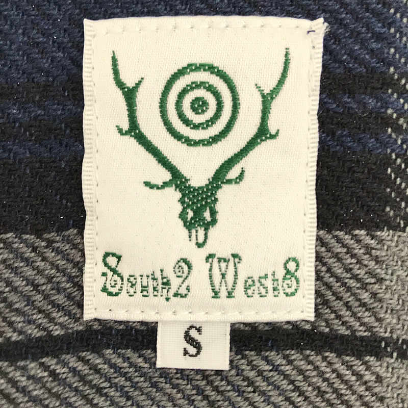 South2West8 S2W8 / サウストゥーウエストエイト 6Pocket Shirt Plaid Twill 6ポケット チェックシャツ  プレイド ツイル