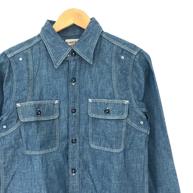 Pherrow's / フェローズ 770WS WORK SHIRTS 40年代モデル ワークシャツ ラウンドヨーク