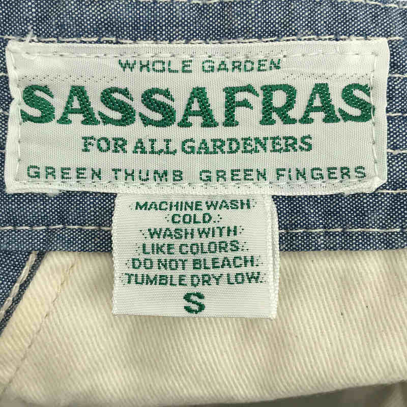 SASSAFRAS / ササフラス FALL LEAF PANTS 1/2  8oz フォールリーフ ショートパンツ