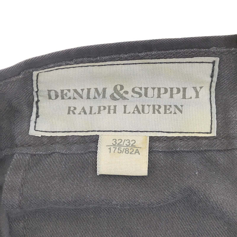 Denim & Supply Ralph Lauren / デニムアンドサプライラルフローレン 染加工 コットン チノ トラウザーズ パンツ