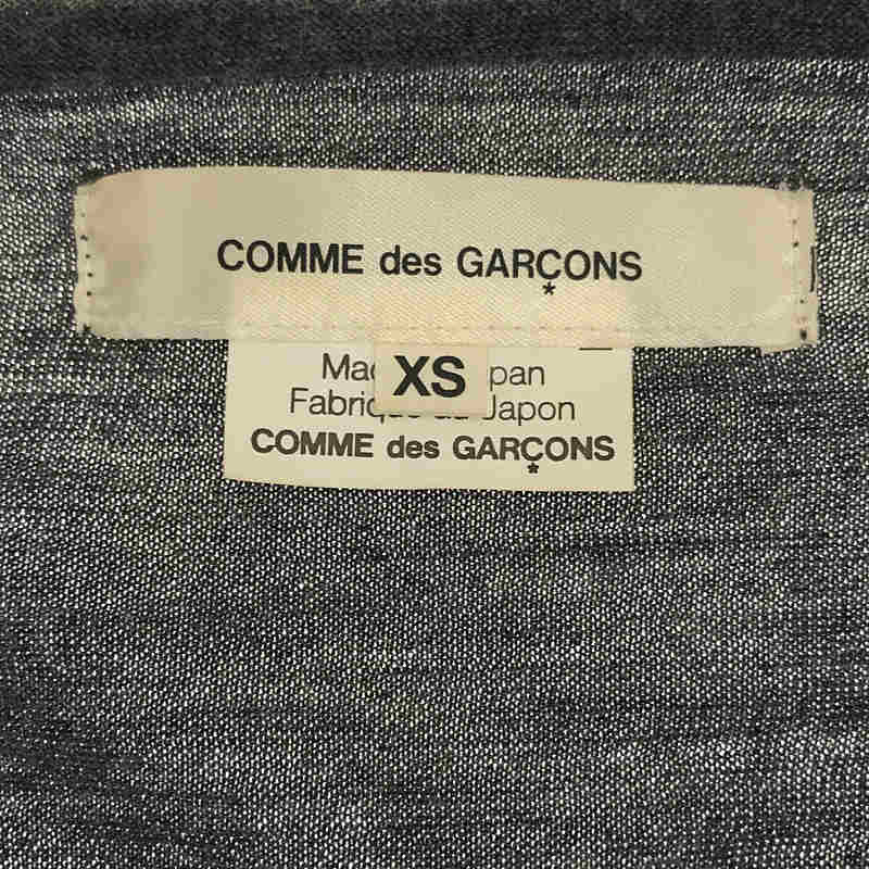 COMME des GARCONS / コムデギャルソン 二次元 ウールジャージー  平面デザイン ワンピース